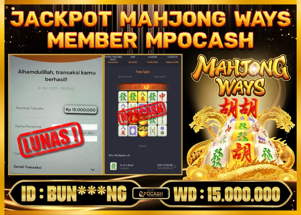 MPOCASH JACKPOT Mahjong Ways